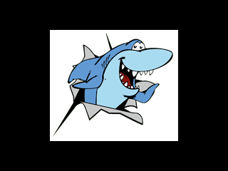 Lachende haai