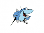 Lachende haai